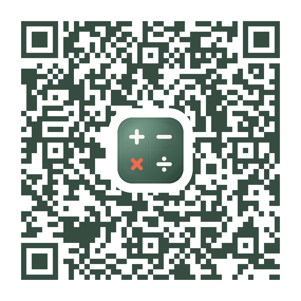 QR code to download Battle Crunch Maths on Google Play